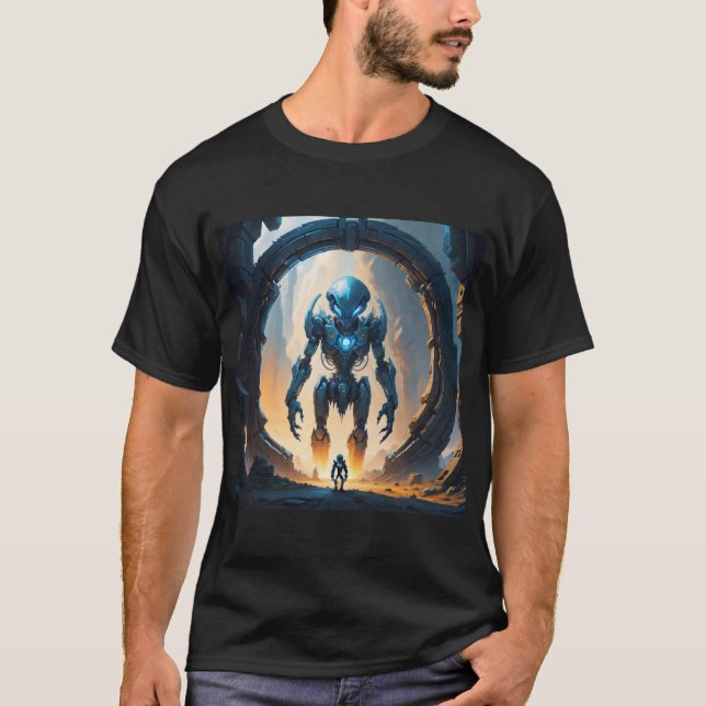 Maschinen T-Shirt (Vorderseite)
