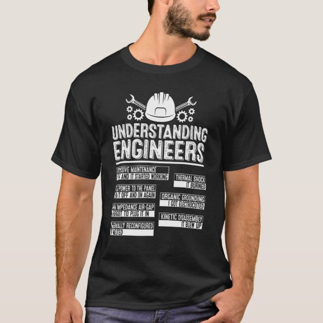 Maschinenbau-Engi T-Shirt (Vorderseite)