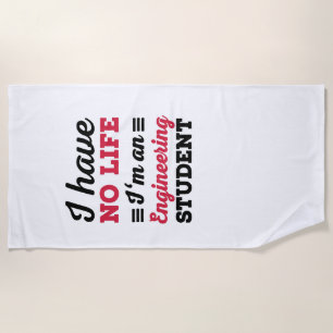 Maschinenbau Strandtuch