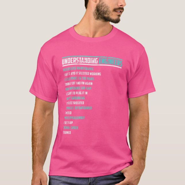 Maschinenbau T-Shirt (Vorderseite)