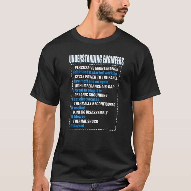 Maschinenbau T-Shirt (Vorderseite)