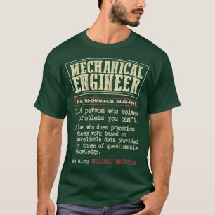 Maschinenbauingenieur - Funny Dictionary Definitio T-Shirt