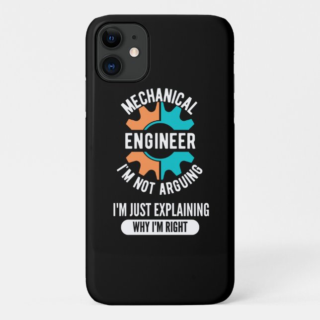 Maschinenbauingenieur, Maschinenbau Case-Mate iPhone Hülle (Rückseite)