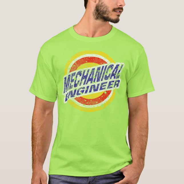 Maschinenbauingenieur T-Shirt (Vorderseite)