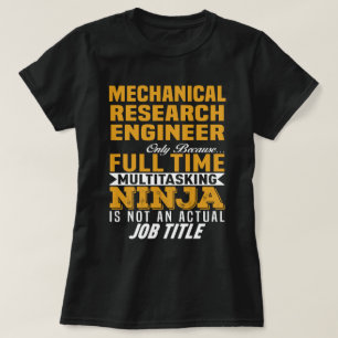 Maschinenbauingenieur T-Shirt