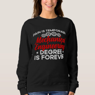 Maschinenbauschule für die Zukunft Mechanischer Be Sweatshirt