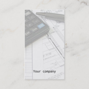 "Maschinenbauwesen" Visitenkarte