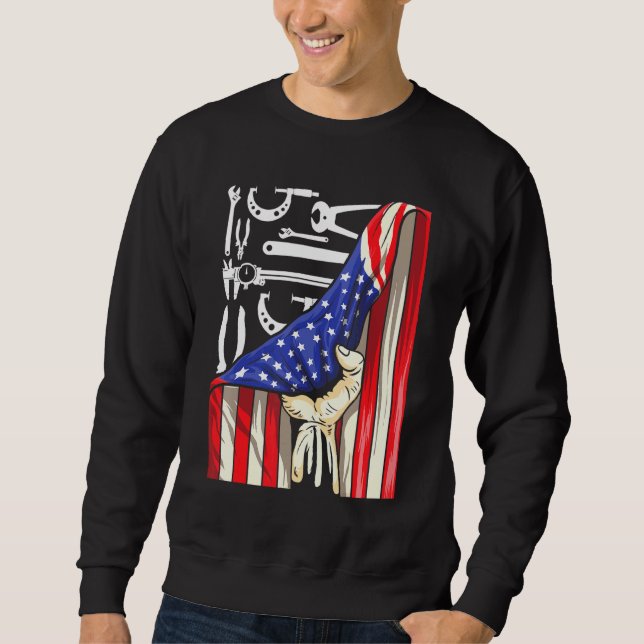 Maschinenbediener 35 sweatshirt (Vorderseite)