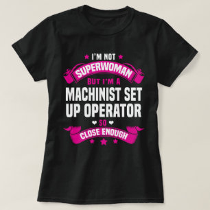 Maschinenbediener-Set-Up-Operator T-Shirt