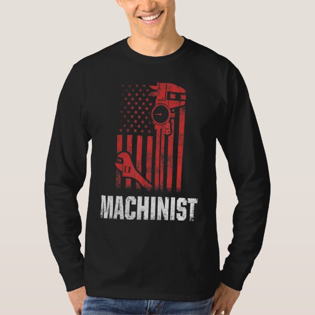 Maschinenbediener T-Shirt (Vorderseite)