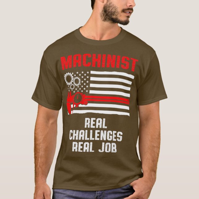Maschinenbediener T-Shirt (Vorderseite)