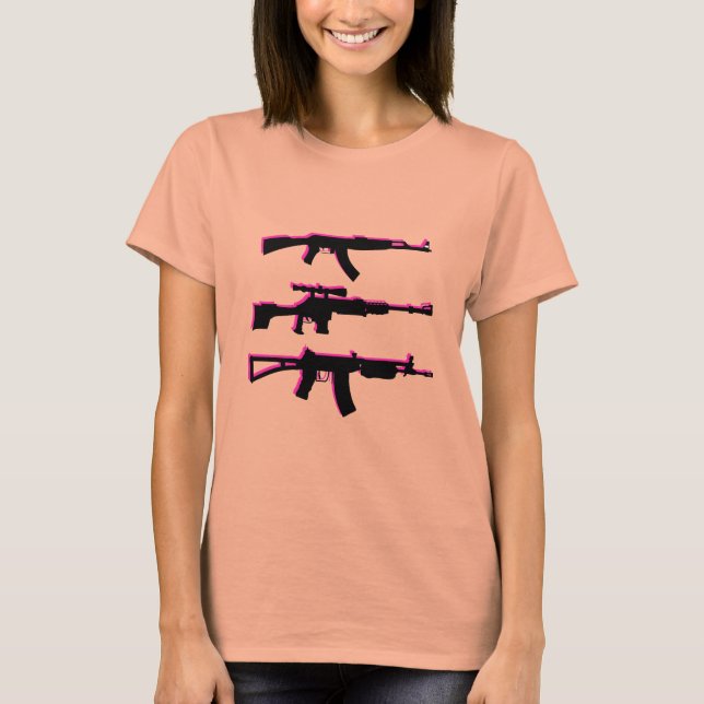 Maschinengewehr T-Shirt (Vorderseite)