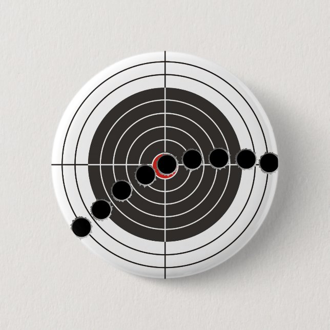 MaschinengewehrEinschusslöcher über Schießenziel Button (Vorderseite)