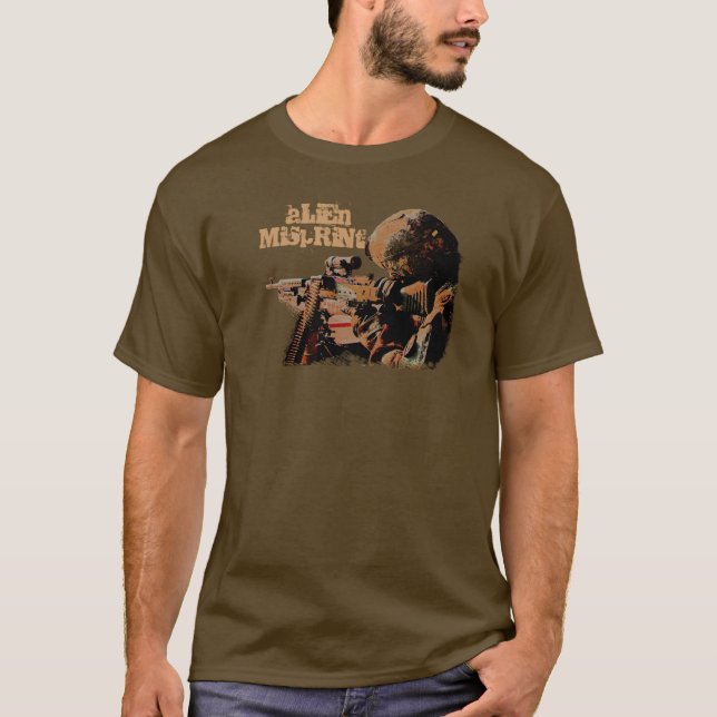 Maschinengewehrschütze T-Shirt (Vorderseite)