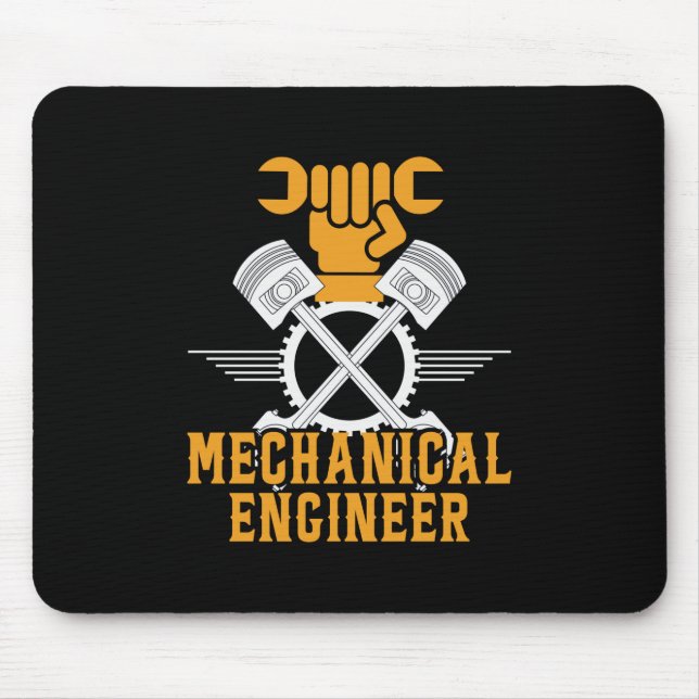 Maschineningenieur Mousepad (Vorne)