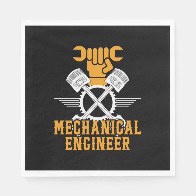 Maschineningenieur Serviette (Vorderseite)