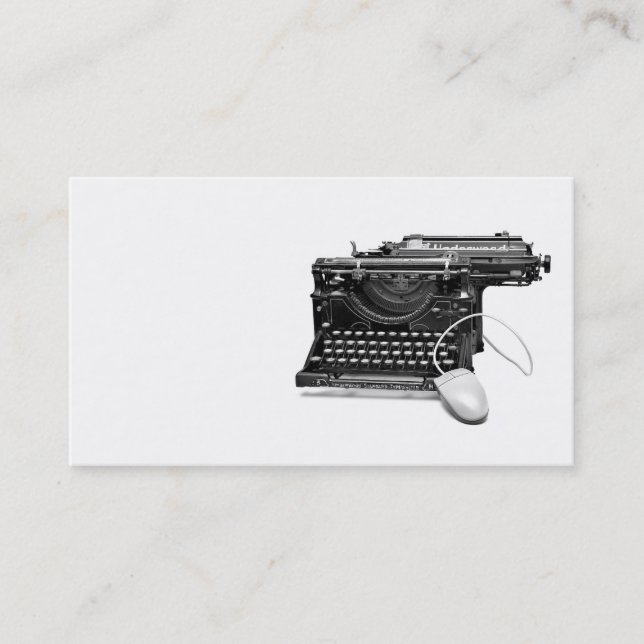 Maschineninstruktion Visitenkarte (Vorderseite)