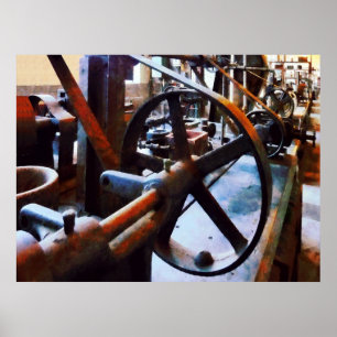 Maschinenladen Poster