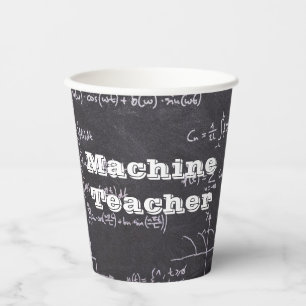 Maschinenlehrer Pappbecher