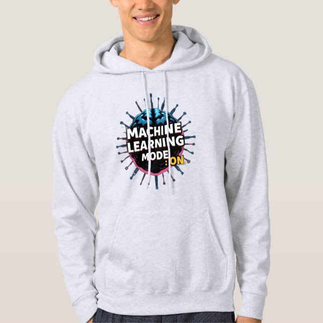 Maschinenlernmodus Hoodie (Vorderseite)