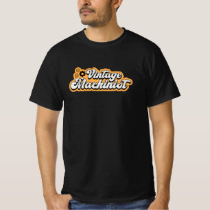 Maschinenmechanik CNC-Machinist Retro Geschenkidee T-Shirt