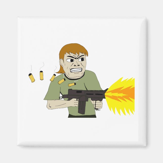 Maschinenschieber Magnet (Vorne)