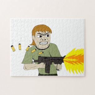 Maschinenschieber Puzzle