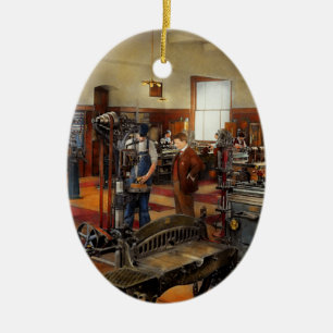 Maschinist - die Standardweise 1915 Keramikornament