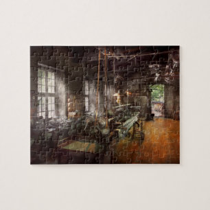 Maschinist - Drehmaschine - Eine lange Drehmaschin Puzzle