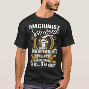Maschinist-Fähigkeit eines Künstler-T-Shirts T-Shirt