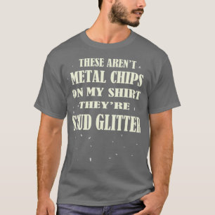 Maschinist Funny Metal Worker Milling Machine Puff T-Shirt