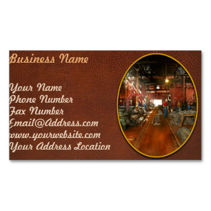 Maschinist - heraus pumpen zerteilt 1905 magnetische visitenkarte