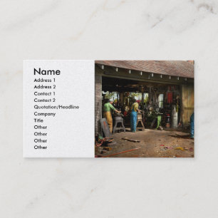 Maschinist - Hinterhofmaschinisten 1942 Visitenkarte