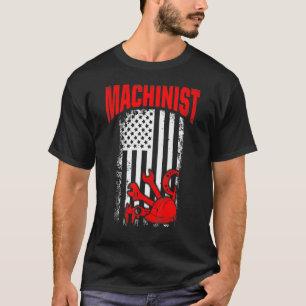Maschinist Maschinenbediener Zerspanung 15 T-Shirt