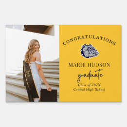 Mascot Abschluss Yard Sign Gartenschild