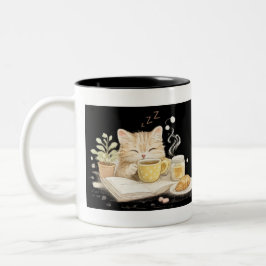mascota adorable zweifarbige tasse