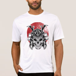 Masculina Máscara Samurai Oni / Samurai Oni Mask T-Shirt