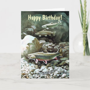 Masculine Birthday Card - individuell anpassbar Karte