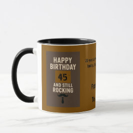 Masculine Birthday Gift Tasse