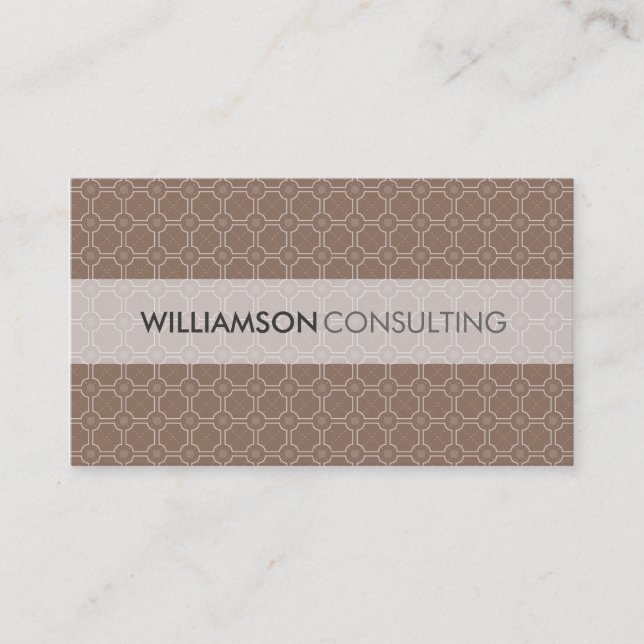 MASCULINE BUSINESS CARD :: minimalistisch smart si Visitenkarte (Vorderseite)