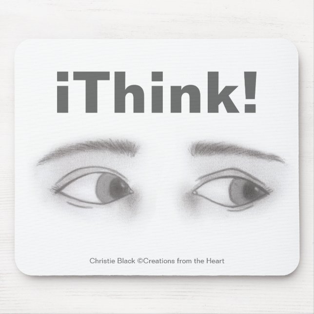 Masculine Eyes Mousepad (Vorne)