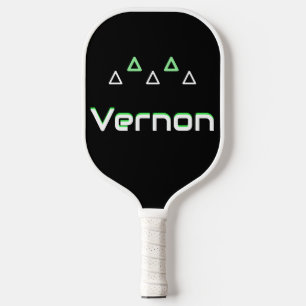 Masculine Neon Green Pickleball Schläger
