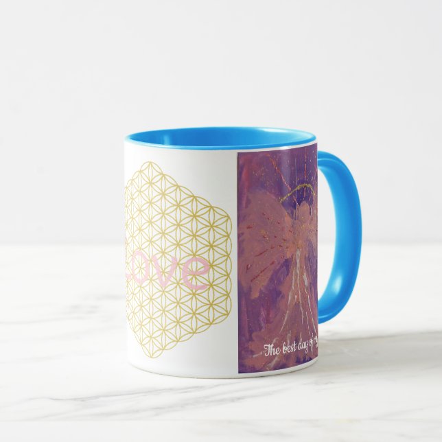 masculine Oneness Tasse (VorderseiteRechts)