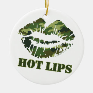 MASH Hot Lips Keramikornament