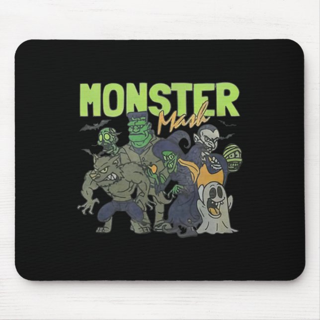 Mash Vintag Ghost Halloween Funny Mousepad (Vorne)