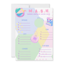 MASH-Vorlage für den 90er-Junggeselinnen-Abschied