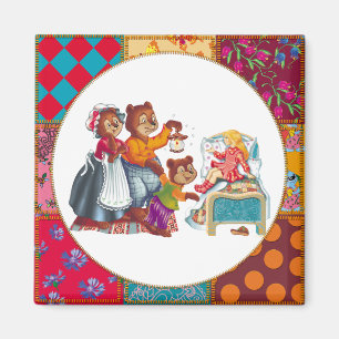 Masha und 3 Bären Magnet