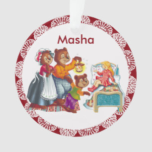 Masha und 3 Bären Ornament