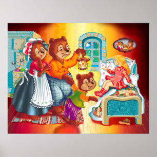 Masha und 3 Bären Poster