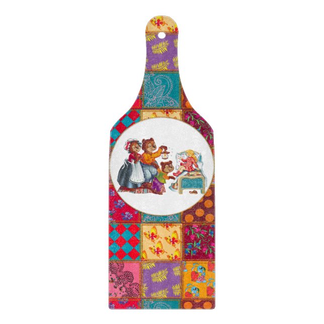 Masha und 3 Bären Schneidebrett (Vorderseite)